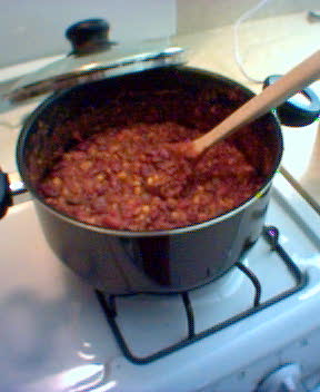 Sunday Dinner: Vegetarian Chili