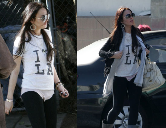 Lindsay Takes a Break From Rehab