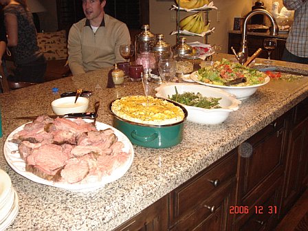 Savory Sights: New Year's Eve Dinner With The Dinner Club