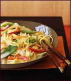 Asian-Inspired Side: Red Curry Noodles Asian-Inspired Side: Red Curry Noodles