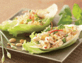 Today's Special: Stir Fried Chicken Lettuce Cup with Thai Basil and Pinenuts