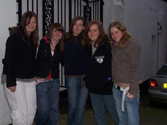 Me and my friends at McFly signing