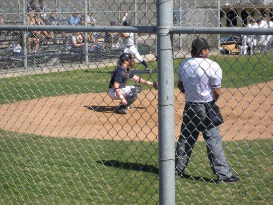 He's a catcher....and a keeper! He's a catcher....and a keeper!
