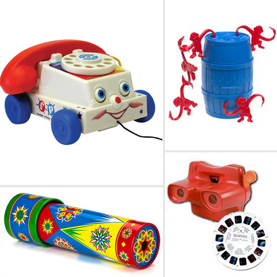 Babies: retro toys