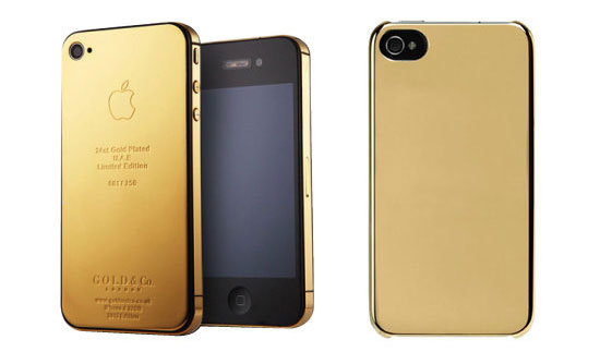 Gold  bullion iPhone case fashion accessories
