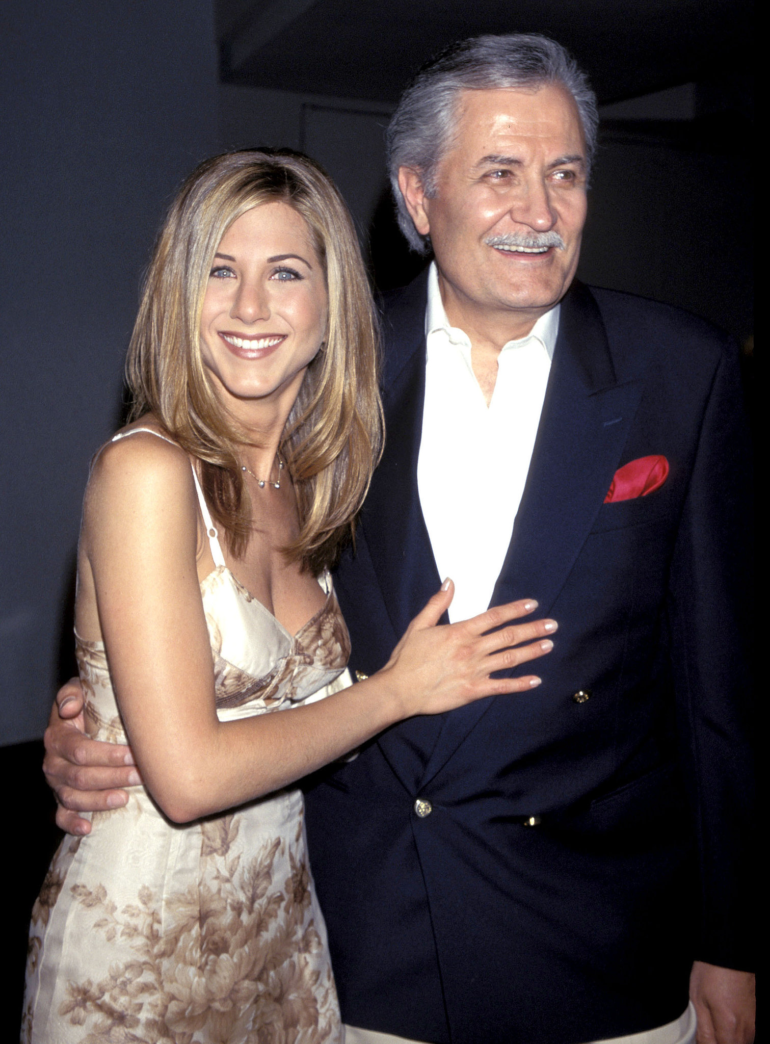 John and Jennifer Aniston | Famous Stars and Their Famous Dads ...