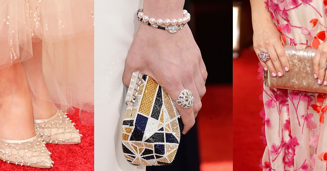 Golden Globes 2014 Shoes and Jewelry on Red Carpet | POPSUGAR Fashion