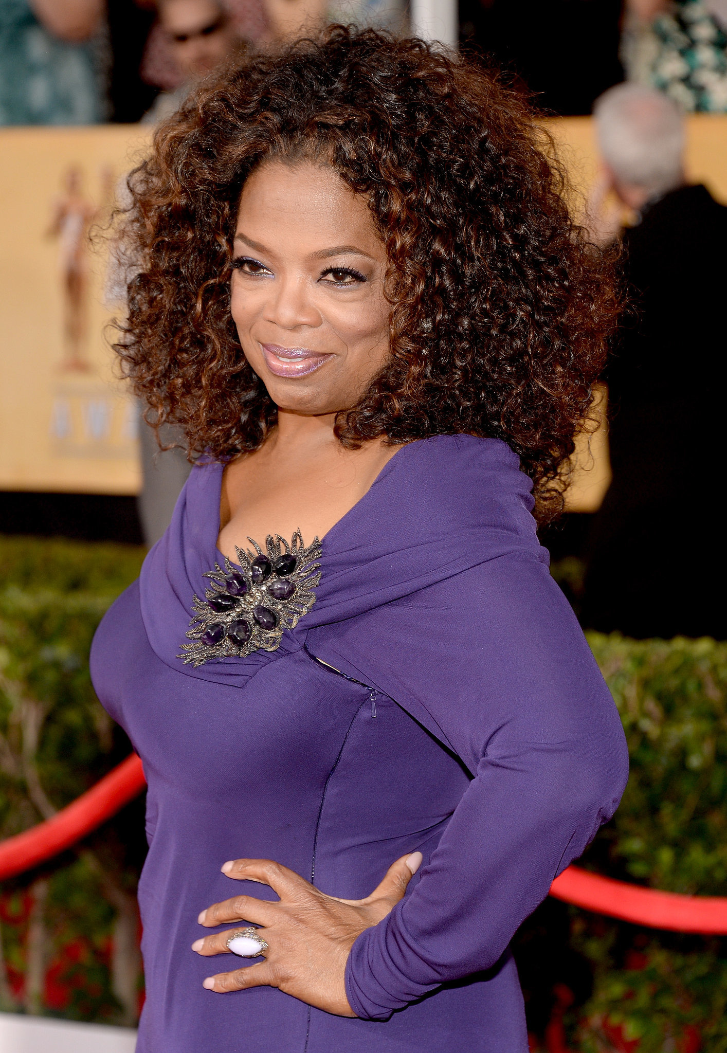 Oprah Winfrey | 360 Degrees of Gorgeous Hair and Makeup From the SAG ...