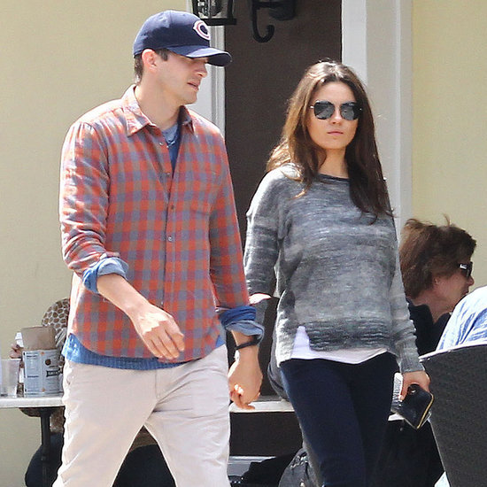 Mila Kunis Baby Bump Picture