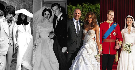 Pictures of Celebrity Wedding Dresses Including Grace Kelly, Kate ...