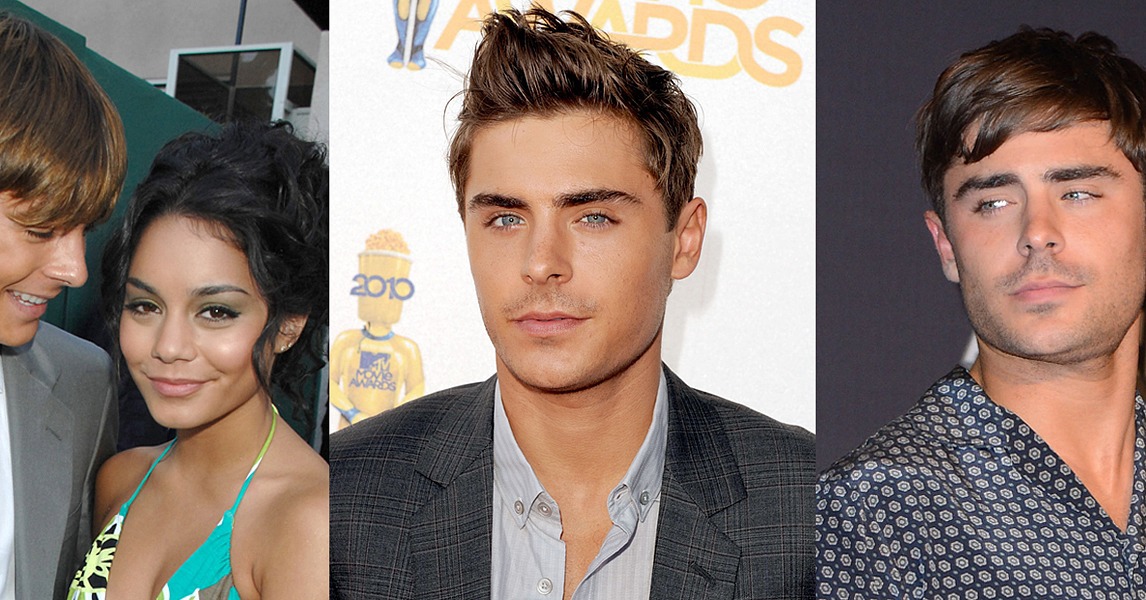 Zac Efron at the MTV Movie Awards Through the Years | POPSUGAR Celebrity